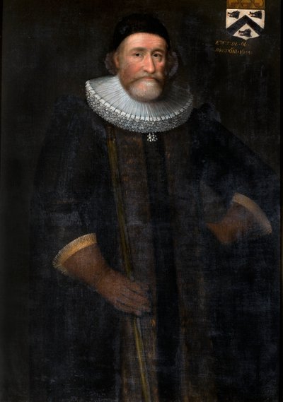Ann Wardell z Caen, 1644 autorstwa English School