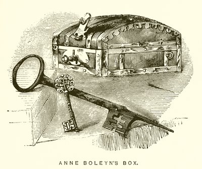 Pudełko Anny Boleyns autorstwa English School
