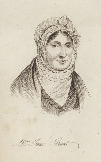 Anne Grant, szkocka poetka autorstwa English School