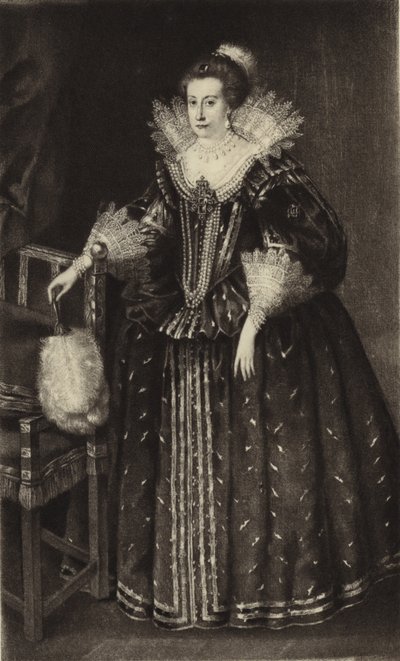Anna Duńska, królowa małżonka króla Jakuba I autorstwa English School