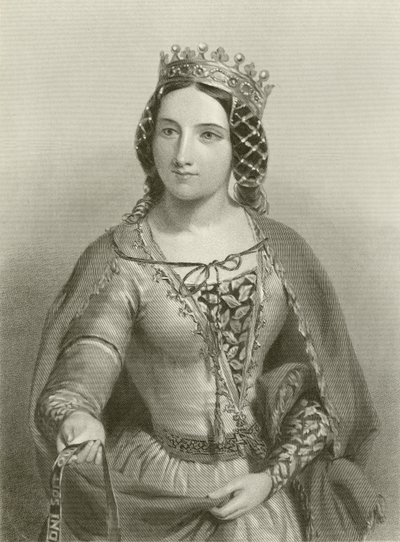 Anna Warwick, królowa króla Ryszarda III autorstwa English School