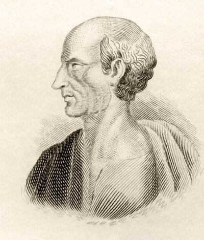 Antystenes, ze „Słownika historycznego krabów”, opublikowanego w 1825 r. autorstwa English School