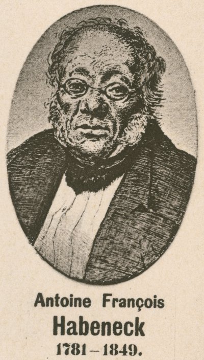 Antoine Francois Habeneck (grafika) autorstwa English School