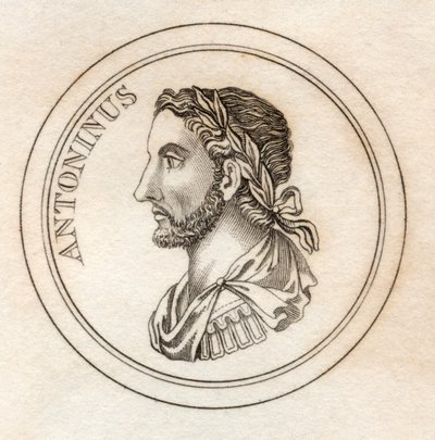 Antoninus Pius, ze „Słownika historycznego Krabba”, opublikowanego w 1825 r. autorstwa English School