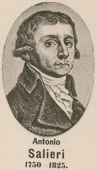 Antonio Salieri (grawiura) autorstwa English School
