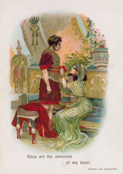 Antoniusz i Kleopatra autorstwa English School
