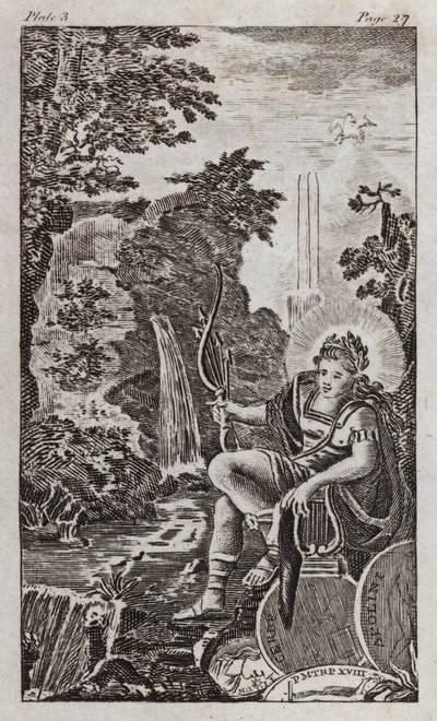 Apollo (grawerunek) autorstwa English School