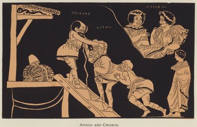 Apollo i Cheiron autorstwa English School