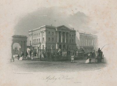 Apsley House, Hyde Park Corner, Londyn autorstwa English School
