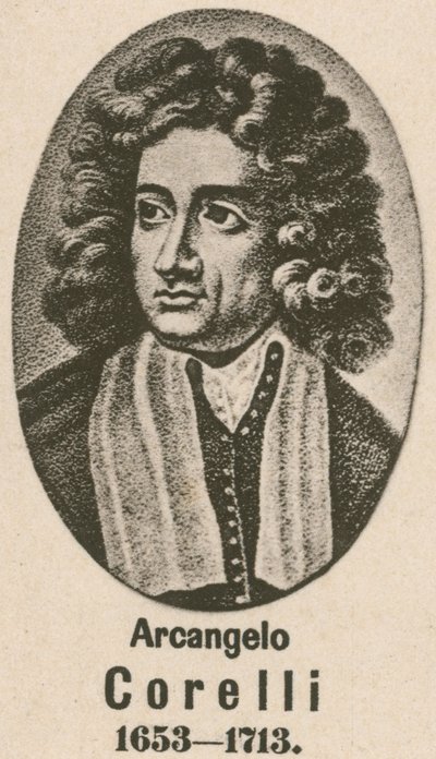 Arcangelo Corelli (ryciny) autorstwa English School