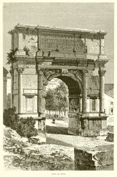 Łuk Tytusa autorstwa English School