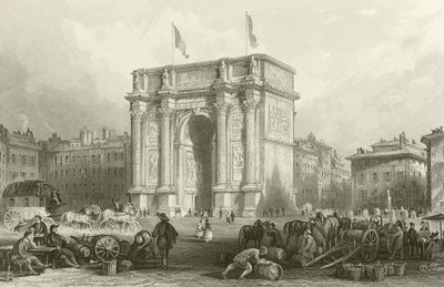 Łuk Triumfalny, Marsylia autorstwa English School