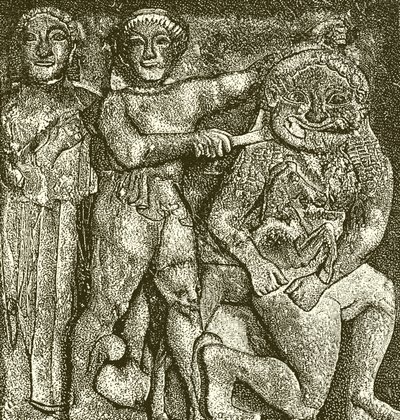 Archaiczna Metopa z Selinus autorstwa English School