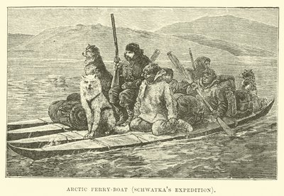 Arctic Ferry łódź, wyprawa Schwatkas autorstwa English School