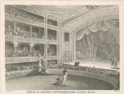 Amfiteatr Arena of Astleys, Surrey Road autorstwa English School