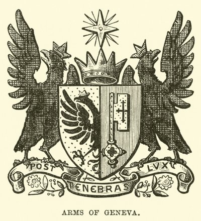 Ramiona Genewy autorstwa English School