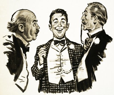 Arnold Bennett: scena z Karty autorstwa English School