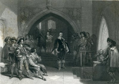 Aresztowanie Lorda Strafforda, 1640 autorstwa English School