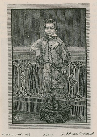 Arthur W Pinero, lat 7 autorstwa English School