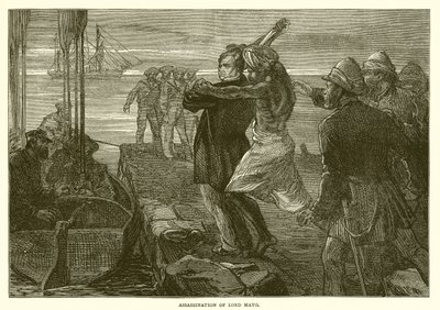 Zabójstwo Lorda Mayo (1872) autorstwa English School