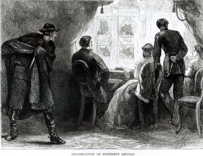 Zamach na prezydenta Lincolna, 14 kwietnia 1865 r autorstwa English School