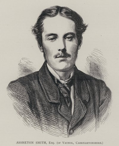 Assheton Smith, Esquire, z Vaynol, Caernarvonshire (rycina) autorstwa English School