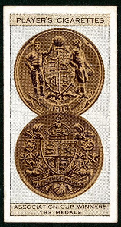 Zdobywcy Pucharów Stowarzyszenia, Medale (lito) autorstwa English School