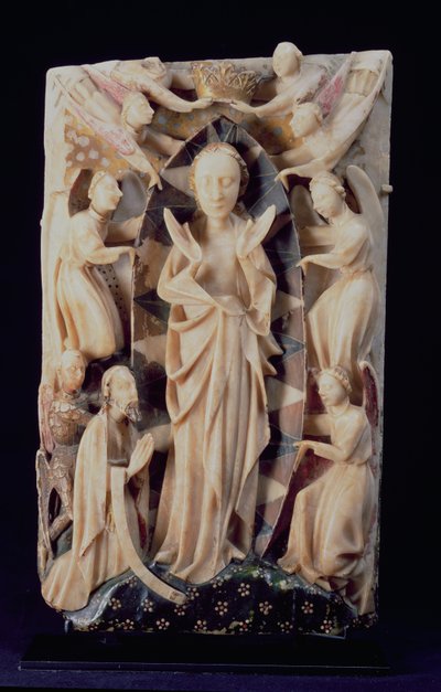 Wniebowzięcie Najświętszej Maryi Panny (alabaster) autorstwa English School