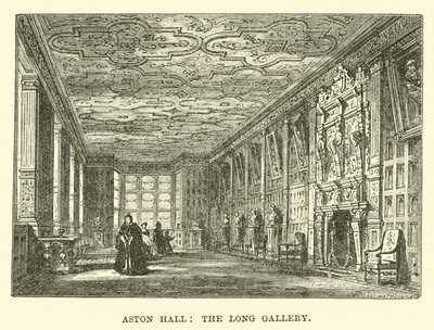 Aston Hall, Długa Galeria autorstwa English School