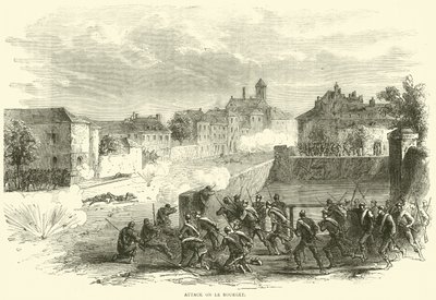 Atak na Le Bourget, październik 1870 autorstwa English School