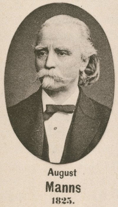 August Manns (grafika) autorstwa English School