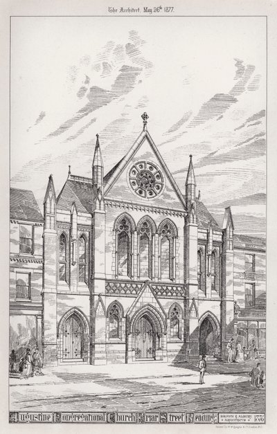 Augustyn Congregation Church, Friar Street, Reading (ryty) autorstwa English School