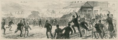 Australijscy Cricketers na Kennington Oval: finisz autorstwa English School