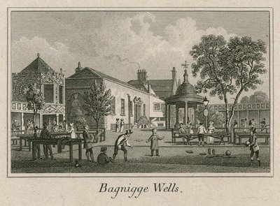 Bagnigge Wells, Londyn autorstwa English School