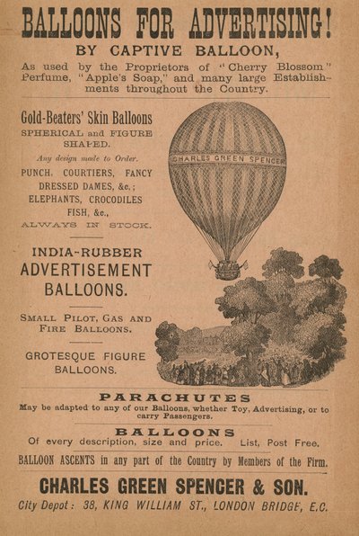 Balony reklamowe autorstwa English School
