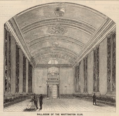 Sala balowa Whittington Club, Londyn autorstwa English School