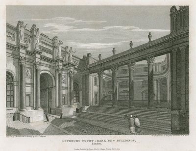 Bank Anglii, Lothbury Court autorstwa English School