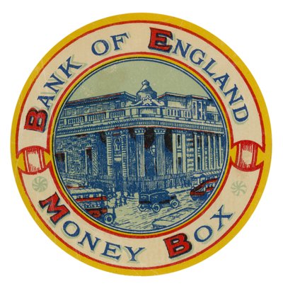 Bank Anglii, Skarbonka autorstwa English School