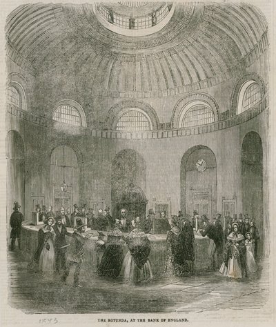 Bank Anglii, Sir John Soanes Rotunda autorstwa English School
