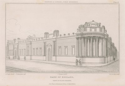 Bank Anglii, fronty Sir Johna Soanesa autorstwa English School