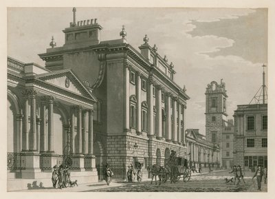 Bank of England, West Wing dodane przez Sir Roberta Taylora, 1783 autorstwa English School
