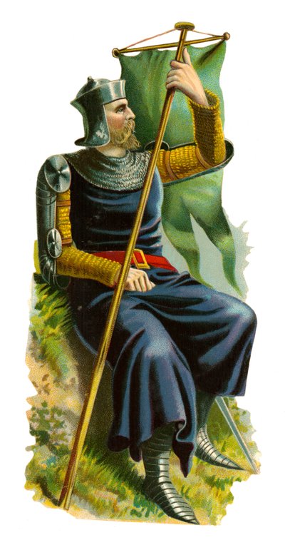 Chorągiew króla Edwarda I, 1274-1307 autorstwa English School