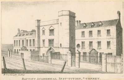 Baptist Academical Institution, Stepney, Londyn autorstwa English School