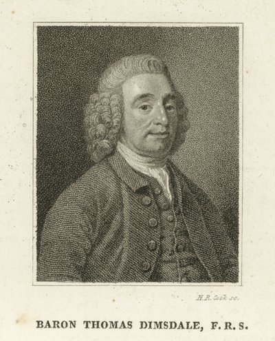 Baron Thomas Dimsdale (Grawerowanie) autorstwa English School