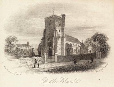 Kościół Bitewny autorstwa English School