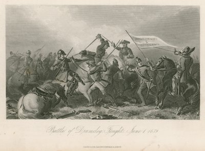 Bitwa pod Drumclog, walka, 1 czerwca 1679 autorstwa English School