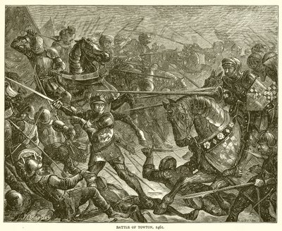 Bitwa pod Towton, 1461 autorstwa English School