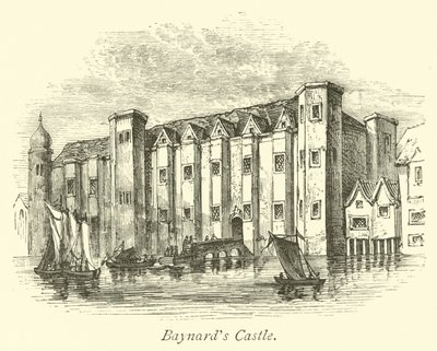 Zamek Baynards autorstwa English School