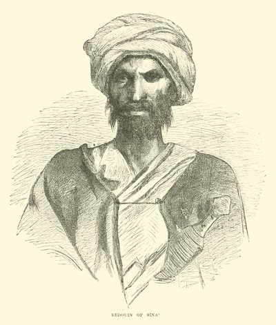 Beduin z Synaju autorstwa English School