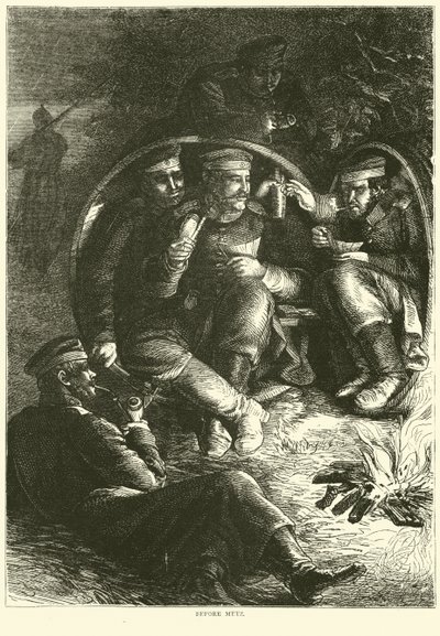 Przed Metz, październik 1870 autorstwa English School